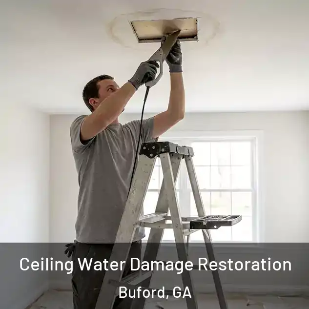  Ceiling Water Damage Restoration Buford, GA