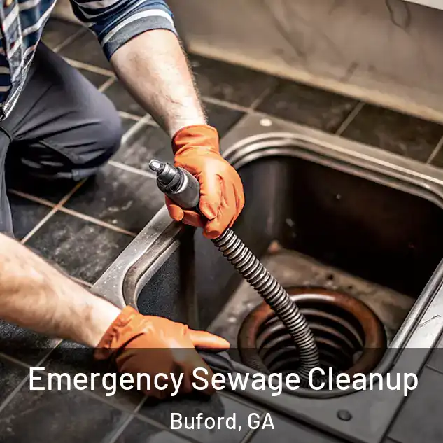  Emergency Sewage Cleanup Buford, GA