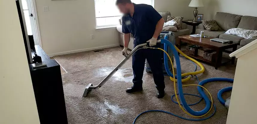 Flooded Basement Carpet Cleanup Buford 