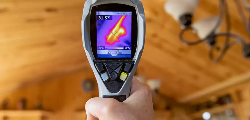 Infrared Camera Roof Leak Detection in Buford