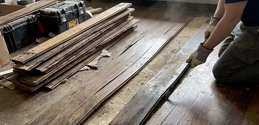 Wood Veneer Water Damage Repair Buford
