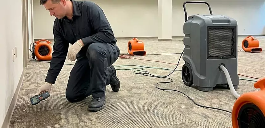 Drying Carpet Padding After Flood in Buford
